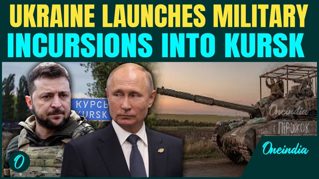 VIDEO | Ukrainian military launches fresh INCURSION in bid to overtake Kursk | Watch!