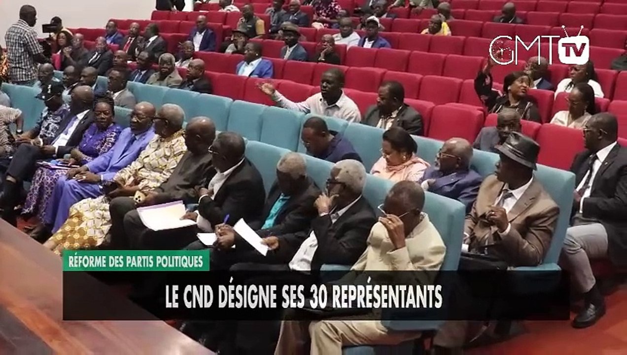 [#Reportage] Réforme des partis politiques : le CND désigne ses 30 représentants
