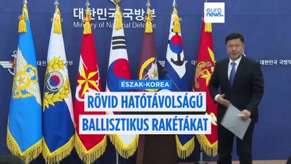 Rövid hatótávolságú ballisztikus rakétákat lőtt ki Észak-Korea az ország keleti partjainál