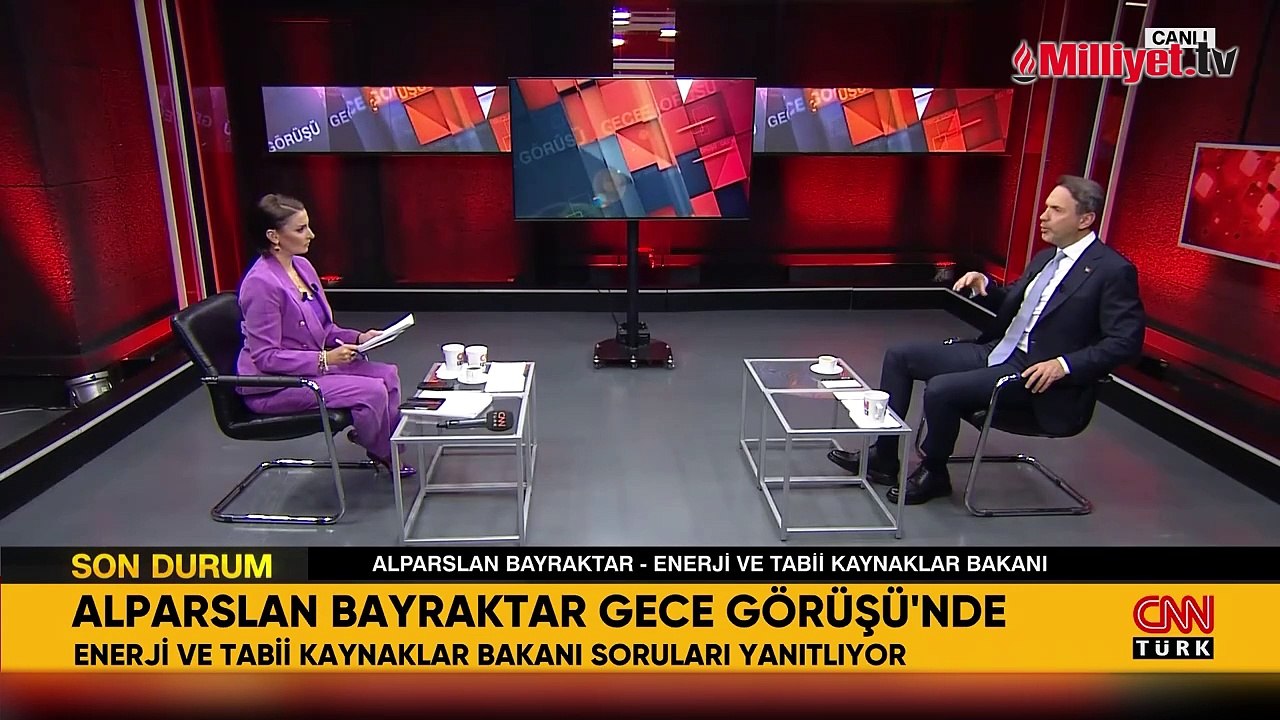 Enerji Bakanı Bayraktar CNN Türk'te: Türkiye, enerjide merkez ülke konumunda