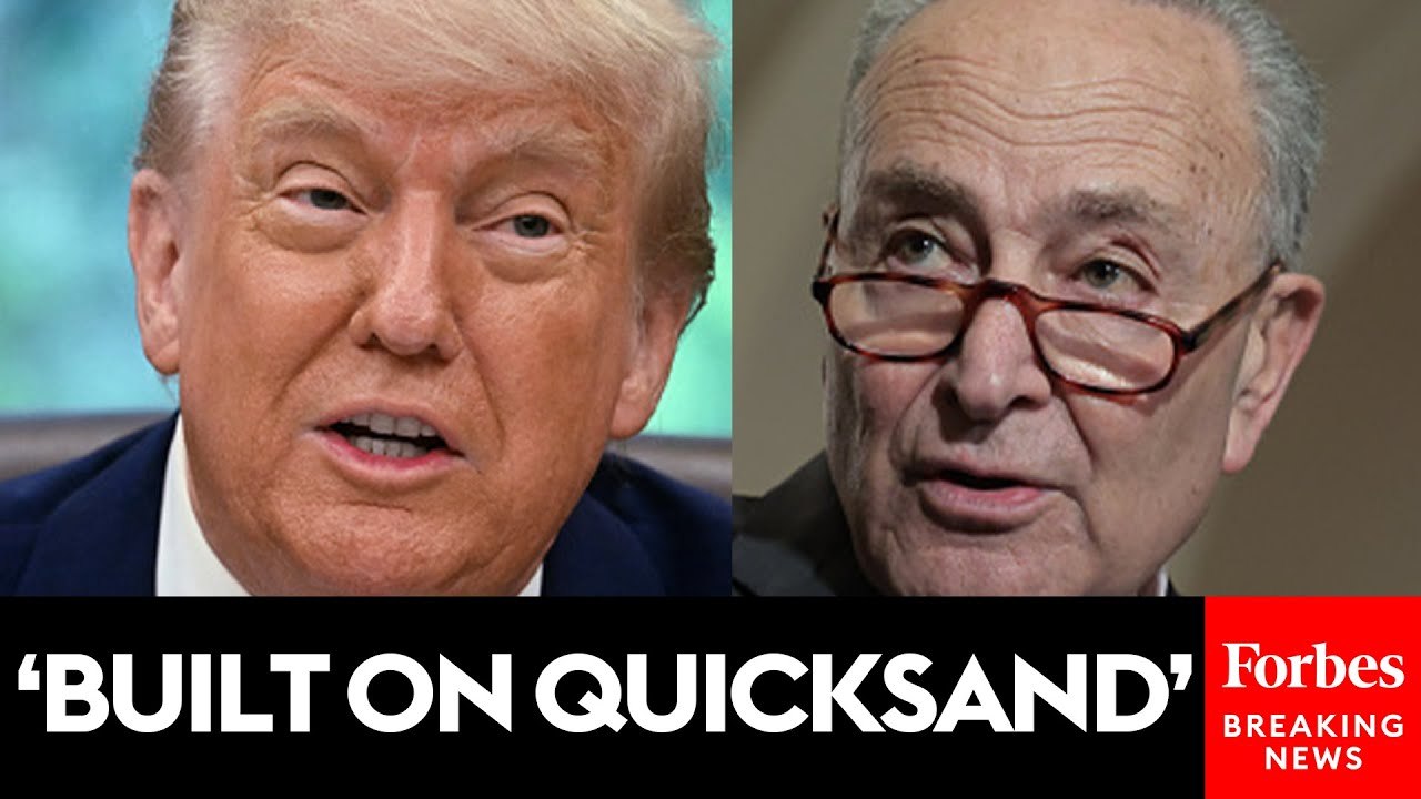 Chuck Schumer Points To Previous Tariff Flip-Flops To Cast Doubt On Trump's US-UK Deal