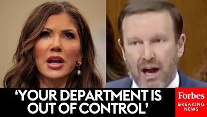 Chris Murphy Absolutely Loses It On DHS Sec. Kristi Noem Over Libya Deportation Plans