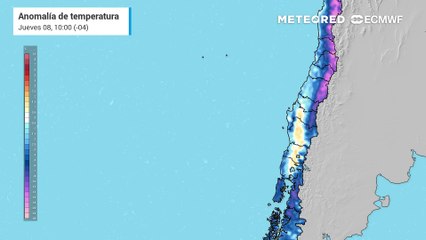 Fin de semana con heladas agrometeorológicas en el centro de Chile