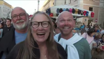 'I pray he can bring peace' - Overjoyed US tourists in Rome root for new pope