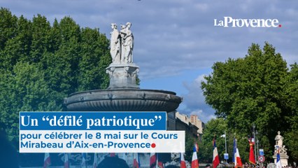 "La guerre aux portes de l'Europe" : un défilé raccord avec l'actualité pour les 80 ans du 8-Mai à Aix