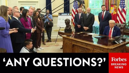 President Trump Takes Questions From Reporters After Announcing U.S.-U.K. Trade Deal