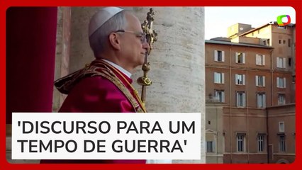 Professor analisa primeiro pronunciamento de Papa Leão XIV: 'discurso para um tempo de guerra':