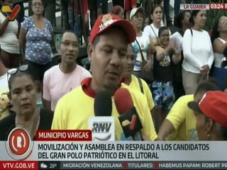 Guaireños se movilizaron en respaldo de los candidatos del GPP y participaron en asambleas comunales