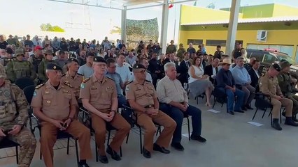 Nova sede da 4ª Companhia do BPFron é inaugurada em Umuarama