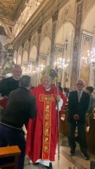 Amalfi (SA) - La reposizione della statua di Sant'Andrea Apostolo (08.05.25