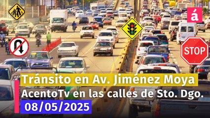 Así está el tránsito en la Av. Enrique Jiménez Moya en este instante