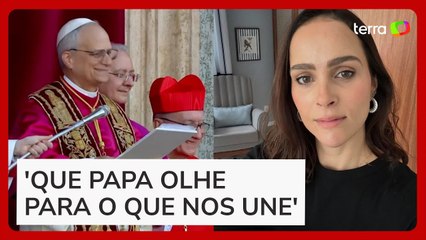 Católica e mãe de 6: Letícia Cazarré fala sobre expectativas com papa Leão XIV