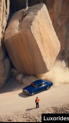 Rolls Royce CRUSHED by Giant Rock—You Won’t Believe This!"