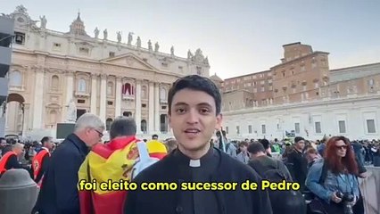 Padre da Diocese de Apucarana acompanha anúncio do novo papa