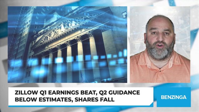 Zillow Q1 Earnings Beat, Q2 Guidance Below Estimates, Shares Fall