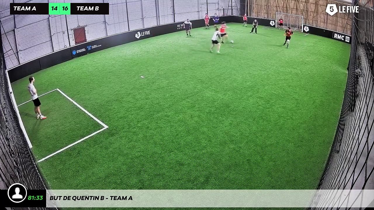 But de Quentin B - Team A