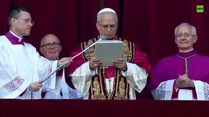 El Papa León XIV sorprende al mundo con emotivo mensaje en español durante su primera aparición pública