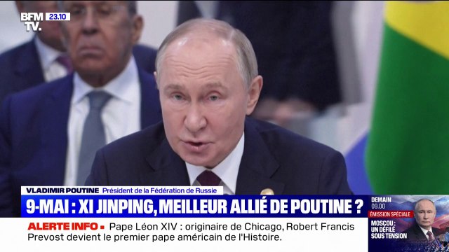 9-Mai: Vladimir Poutine estime que le monde subit des changements véritablement cardinaux