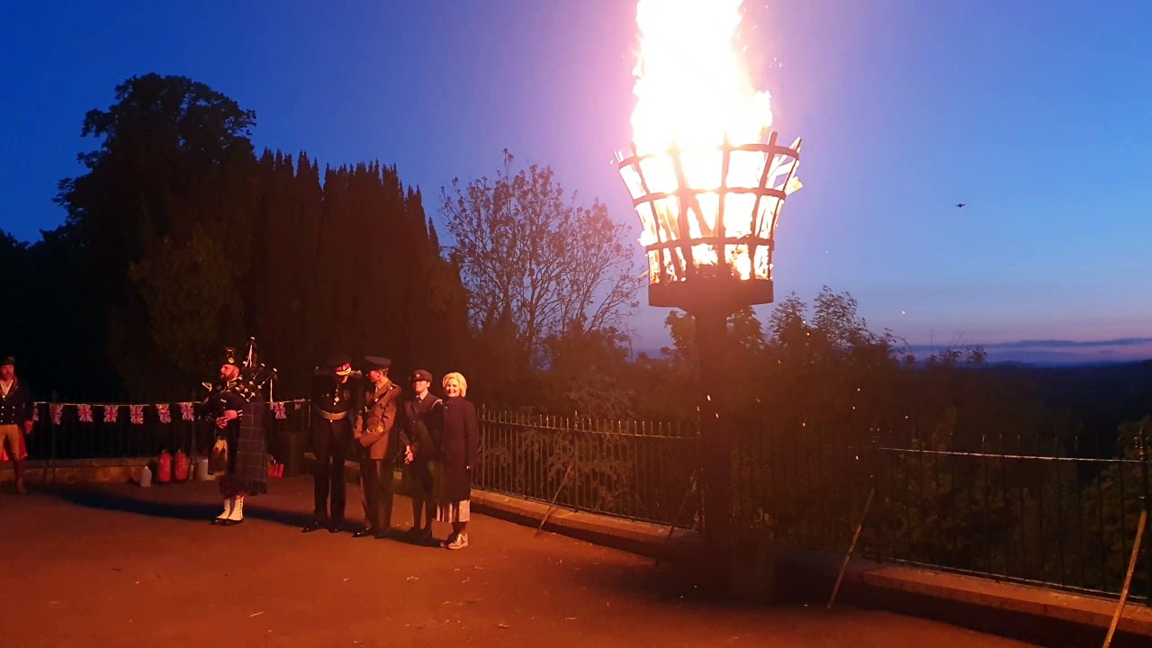 Piper concludes Ross-on-Wye beacon lighting