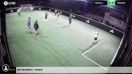 But de Rimk K - Team B