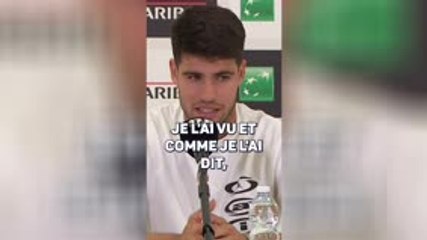 Rome - Alcaraz : "J'espère affronter Sinner en finale" - thumbnail
