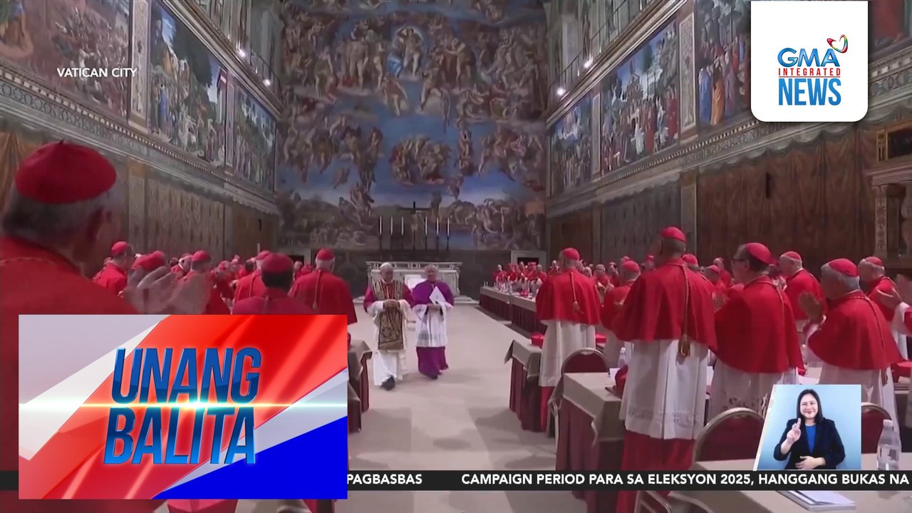 Pope Leo XIV, nagdasal matapos mapili bilang bagong pinuno ng simbahang Katolika | Unang Balita