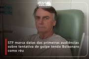 STF marca datas das primeiras audiências sobre tentativa de golpe tendo Bolsonaro como réu