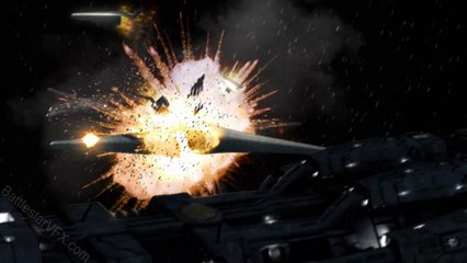 Battlestar Galactica  Battle At Helios Delta 6 reuploaded