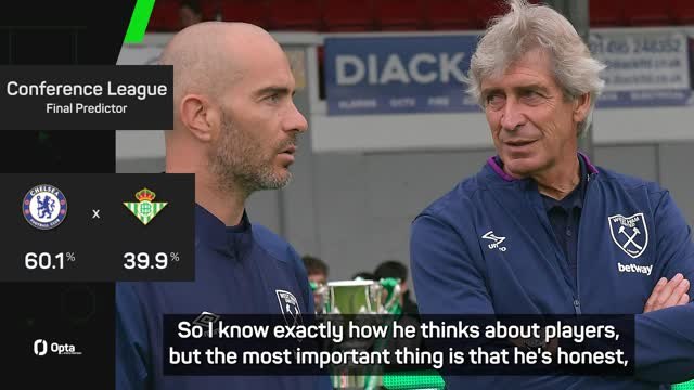 Maresca ready for Conference final showdown with 'football dad' Pellegrini