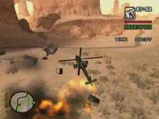 GTA: San Andreas CUTSCENE [073] Learning To Fly