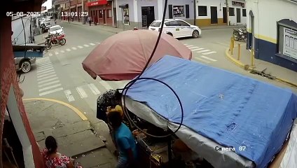 Motociclista gravemente herido tras impactar con carro en Siguatepeque