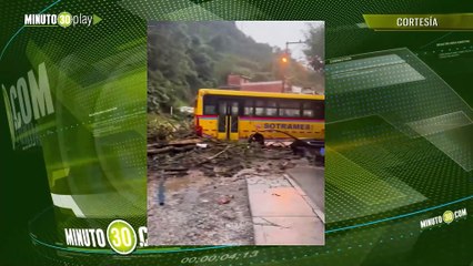 Emergencia en Sabaneta por fuerte aguacero 🌧️