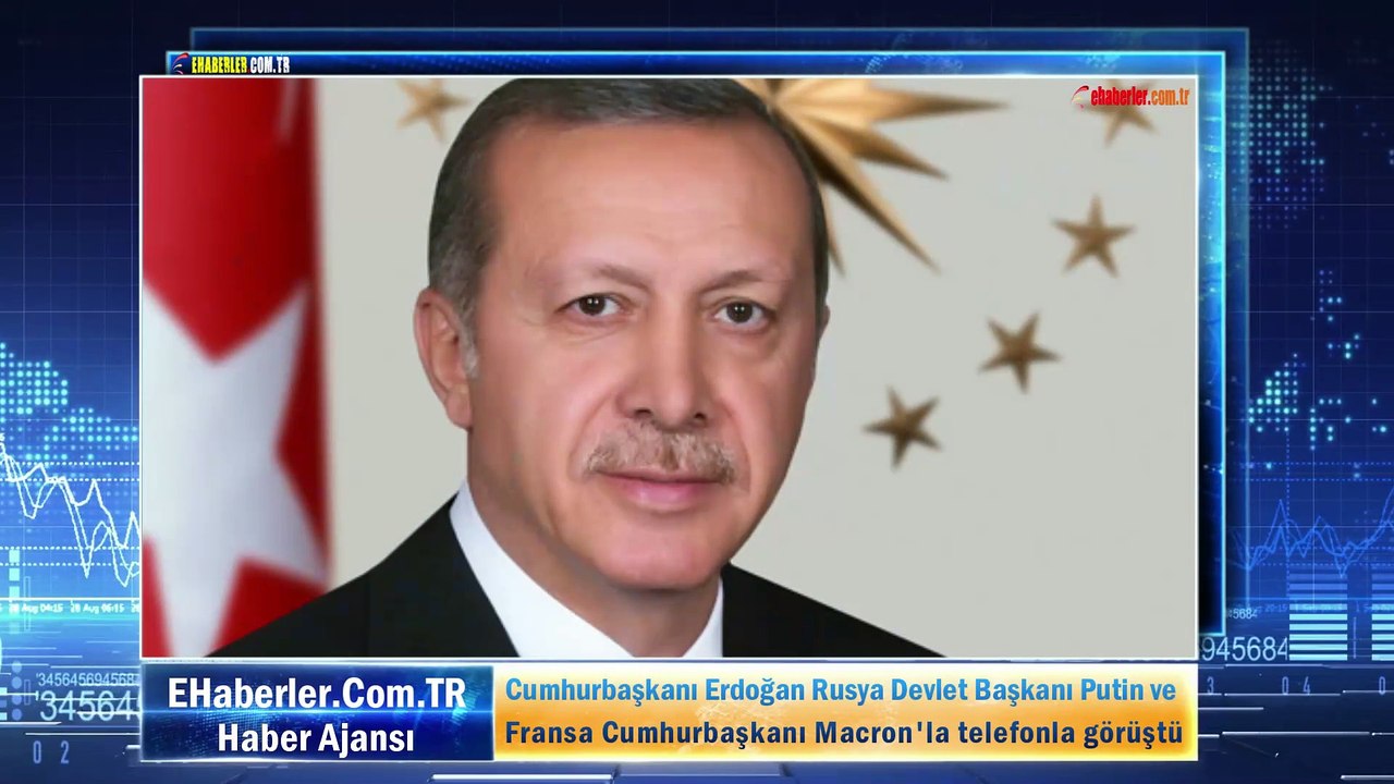Cumhurbaşkanı Erdoğan Rusya Devlet Başkanı Putin ve Fransa Cumhurbaşkanı Macron'la telefonla görüştü