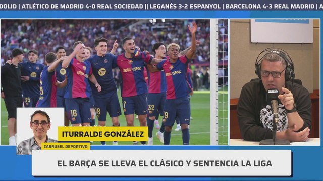 La explicación de Iturralde al “menos mal” de la sala VOR que es TT: “Puede ser”