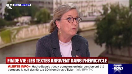 Texte sur la fin de vie: "C'est une loi qui va nous obliger à trier les demandes, les souffrances, les vies", estime Claire Fourcade (Société française d'accompagnement et de soins palliatifs)
