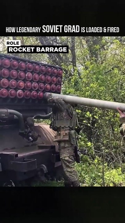 How Legendary Soviet Grad is Loaded   Fired