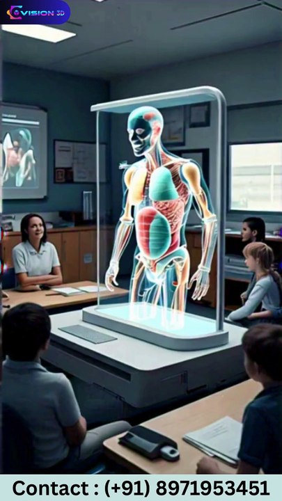 3D Hologram Education Training – Learn It. See It. Live It.