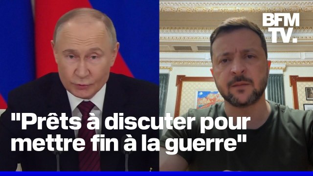 Guerre en Ukraine: Volodymyr attend que Poutine vienne personnellement en Turquie pour des pourparlers