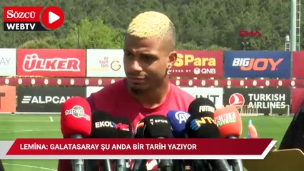 Lemina: Galatasaray şu anda bir tarih yazıyor