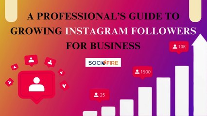 A Professional’s Guide to Growing Instagram Followers for Business