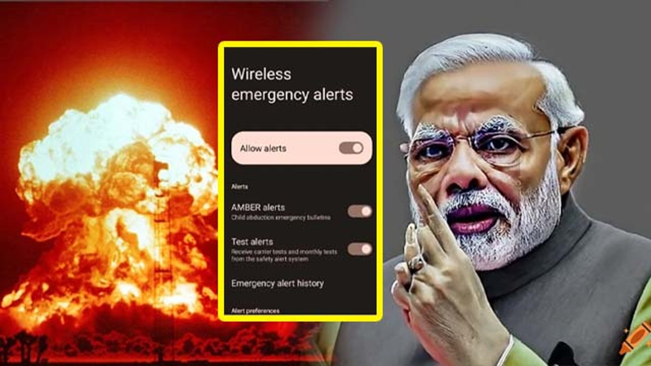 Emergency Alert Mobile Setting: India Pakistan Tension के बीच Phone में कैसे On करें Alert Mode...