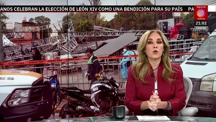 Se registran 7 personas lesionadas tras desplome de escenario en la GAM, CdMx