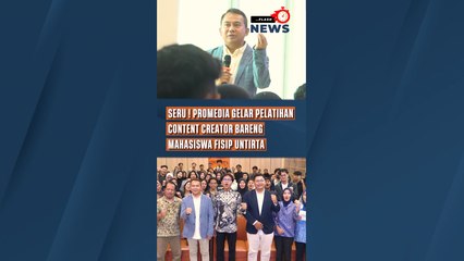 Seru, Promedia Gelar Pelatihan Content Creator Bareng Mahasiswa Fisip Untirta