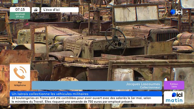 L'éco d'ici avec un spécialiste de véhicules militaires américains anciens