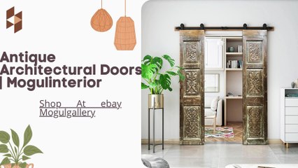 Antique Architectural Doors  Mogulinterior