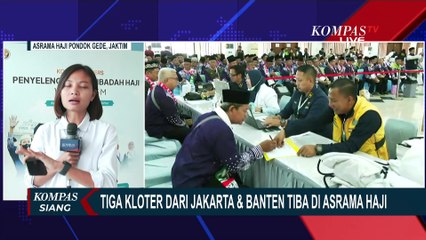 Sambut Kedatangan Kloter Haji, Begini Situasi di Asrama Pondok Gede Jakarta dan Embarkasi Surabaya