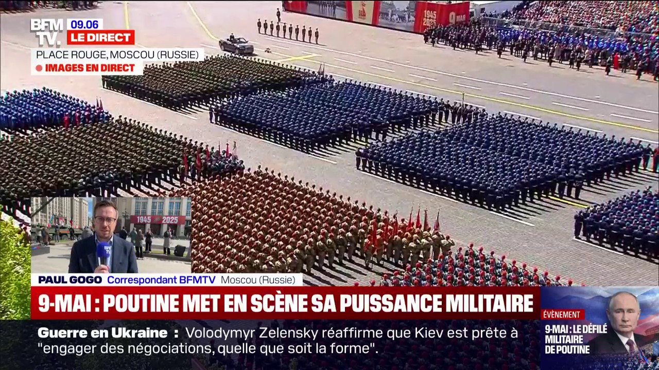 Défilé du 9-Mai en Russie: Vladimir Poutine accueille des dirigeants internationaux, dont Xi Jinping