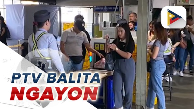 MRT-3, naka-heightened security alert bilang paghahanda sa dami ng mga pasahero sa midterm elections
