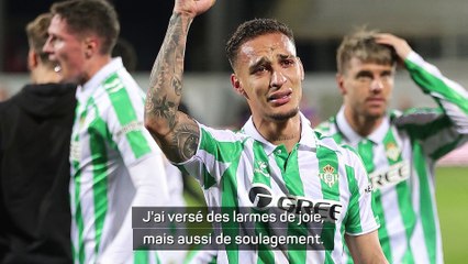 Antony : “Des larmes et de joie et de soulagement après avoir souffert il y a 4 mois”