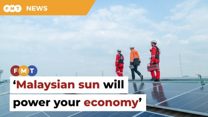 Tap the sun for energy, climate expert tells Malaysia